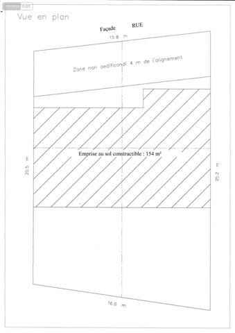 Terrain à Batir à vendre à Antony dans les Hauts-de-Seine (92160), ref :   
Noyer Doré / Baconnets