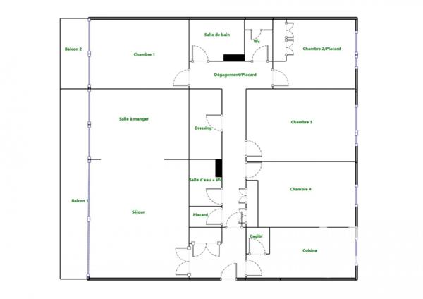 Appartement à vendre 6 pièces 122 m² Le Plessis-Robinson