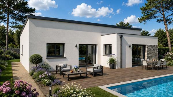 Terrain + Maison à vendre 5 pièces - 112 m²