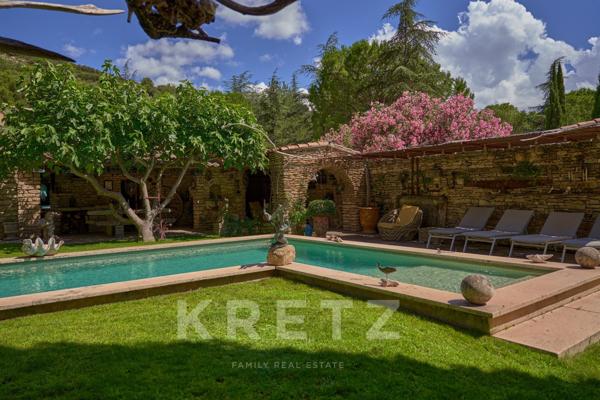 Maison provençale avec piscine - Vidauque, Luberon