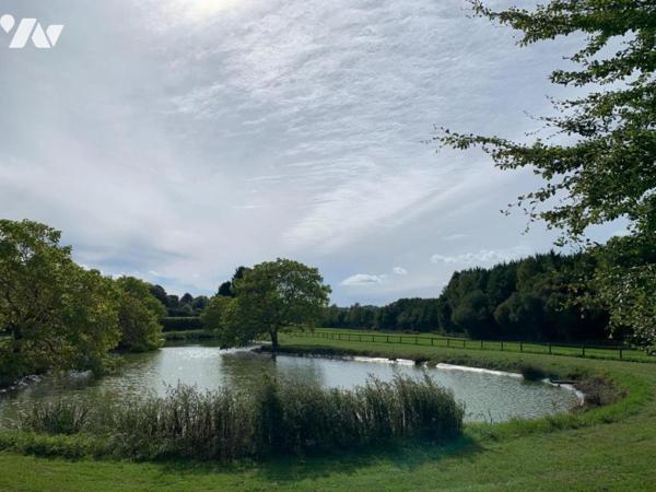 LISIEUX Nord Propriété 24ha Manoir 7 chambres, piscine, étang