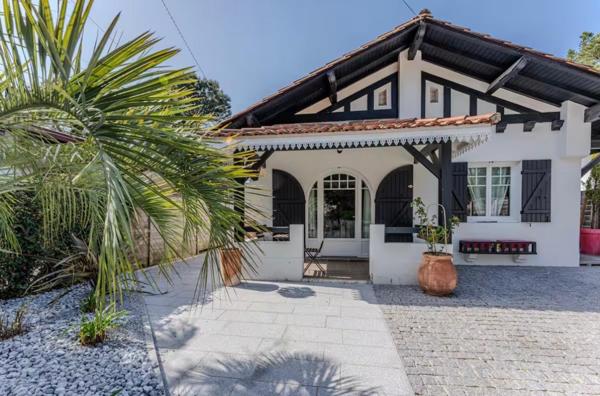 Maison de charme style Gaume au Moulleau