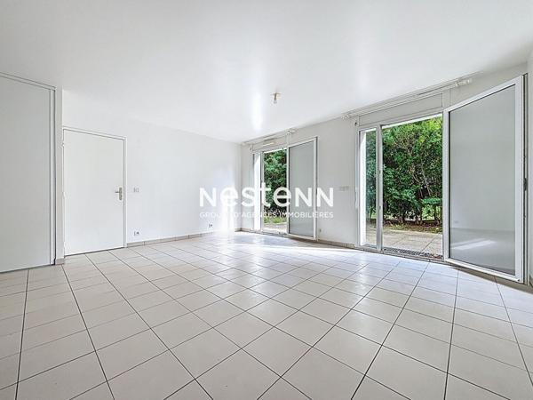 ISSY LES MOULINEAUX - FORT D'ISSY - Vente appartement 2 pièces de 49,40 m² avec terrasse et jardin de 43 m²