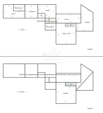 Dans un hameau, avec vue sur la nature