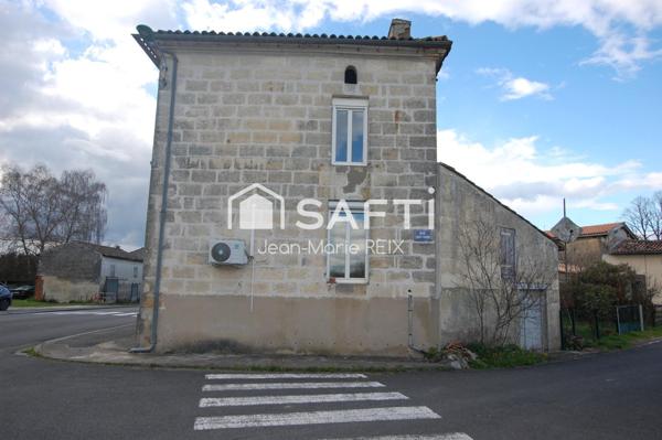 Grande maison de ville 230 m² – Fort potentiel – Jardin et grange