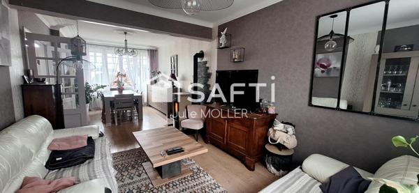 Maison familiale 4 chambres avec pergola