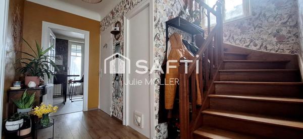 Maison familiale 4 chambres avec pergola