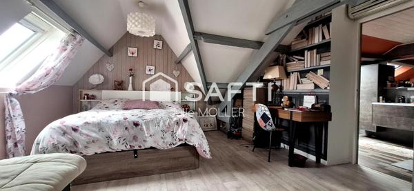 Maison familiale 4 chambres avec pergola