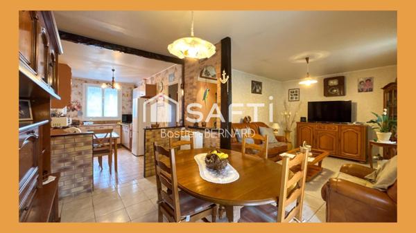 Proche Ézy-sur-Eure Maison de plain-pied.