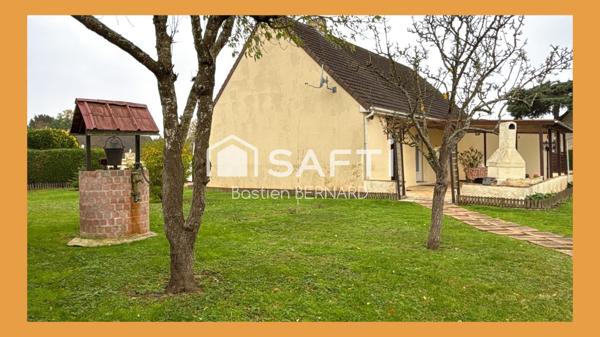 Proche Ézy-sur-Eure Maison de plain-pied.