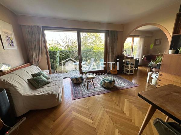 Opportunité rare à Meylan, rez-de Jardin, cadre privilégié dans la verdure !