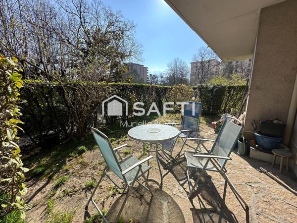 Opportunité rare à Meylan, rez-de Jardin, cadre privilégié dans la verdure !