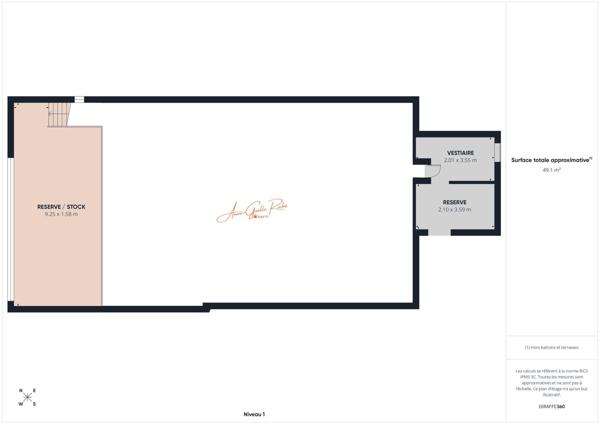 GARAGE AUTOMOBILE À REPRENDRE AVEC MURS