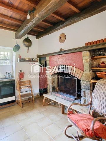 Charmante maison en pierres avec grand jardin