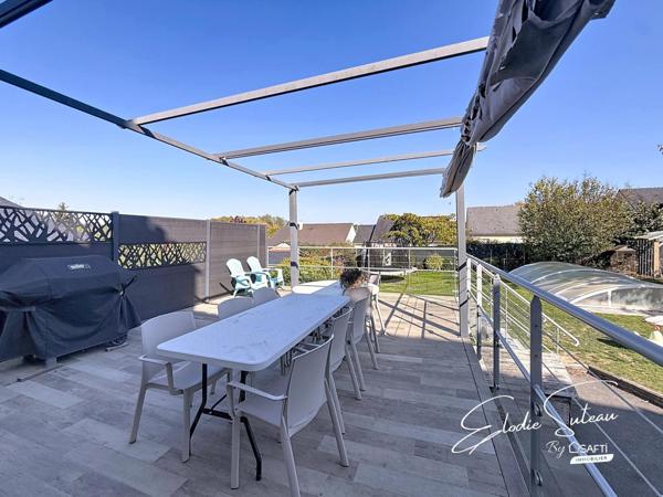 7min Bécon les Granits Maison 144m2 5 chambres