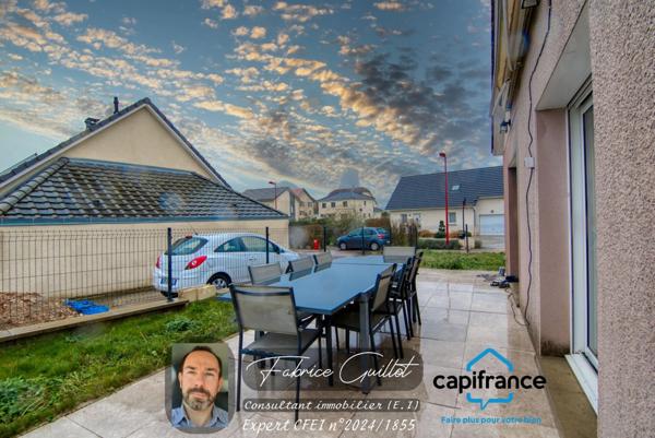 Doubs (25), à vendre Dannemarie sur Crète, maison P5 de 95 m2 + terrain de 410 m2