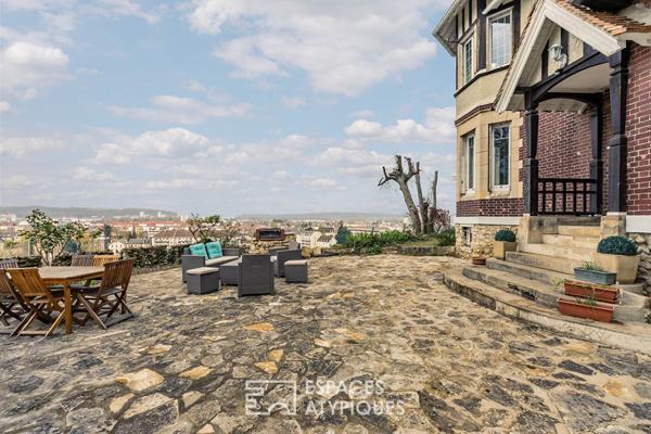 Maison de Maitre emblématique rénovée avec vue imprenable sur la Vallée de l’Oise