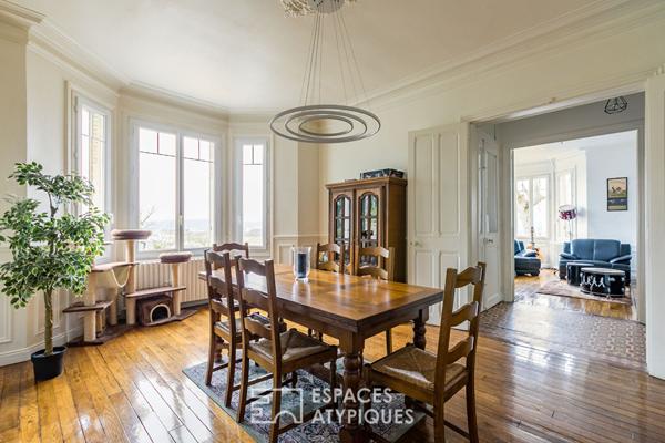 Maison de Maitre emblématique rénovée avec vue imprenable sur la Vallée de l’Oise