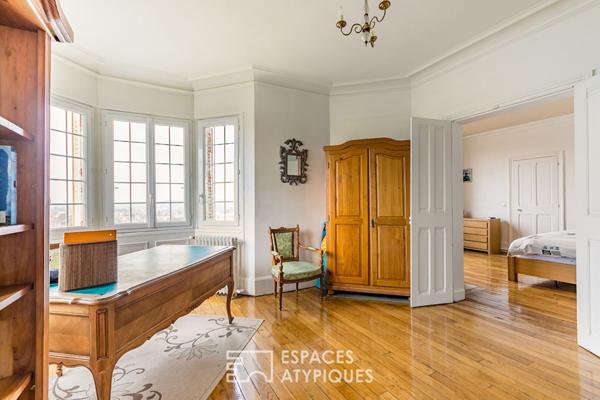 Maison de Maitre emblématique rénovée avec vue imprenable sur la Vallée de l’Oise