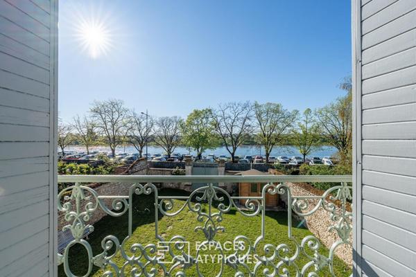 Demeure de caractère, un balcon sur la Loire