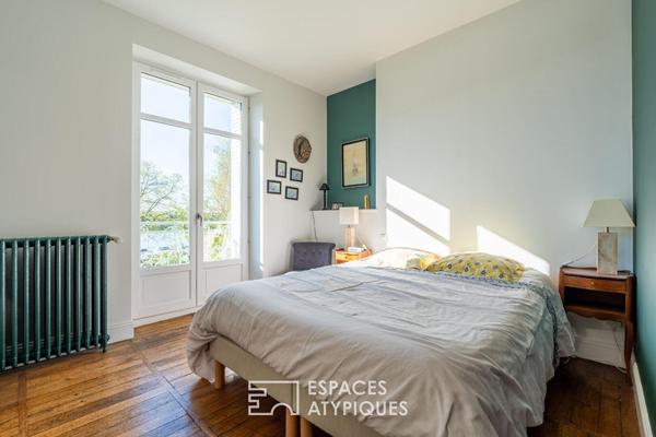 Demeure de caractère, un balcon sur la Loire