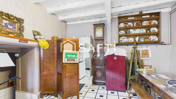 Restaurant au charme d’antan, niché dans un relais de poste de plus de 400 ans – ( murs et fonds)