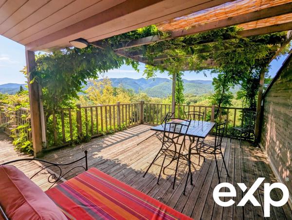 Havre de Paix comprenant 4 gîtes avec terrasses privatives au sein d'une villa en ossature en bois à Lamalou les Bains