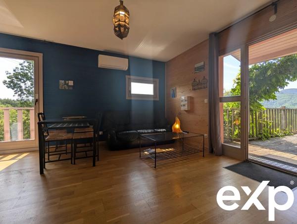 Havre de Paix comprenant 4 gîtes avec terrasses privatives au sein d'une villa en ossature en bois à Lamalou les Bains