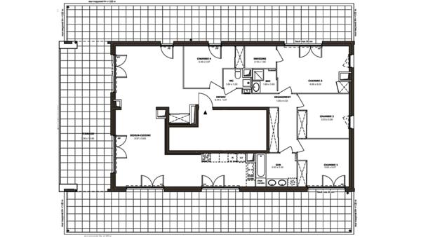 Appartement à vendre 5 pièces 129 m² Thonon-les-Bains