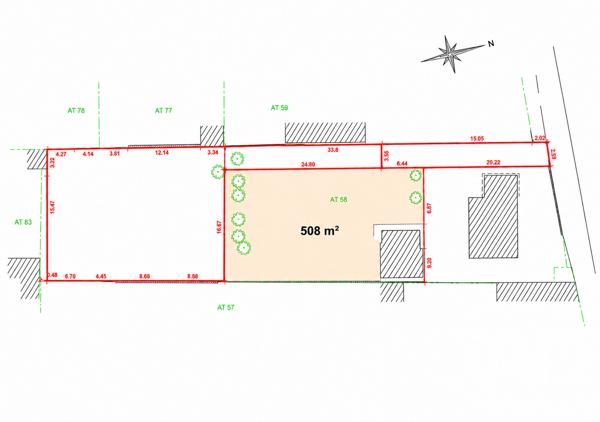 Terrain à vendre 508 m² Tonnay-Charente