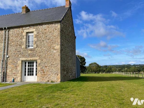 SAINT-MALO Maison en pierres à rénover  sur terrain de 1100m²
