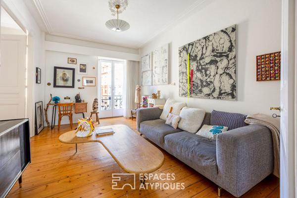 Maison de ville rénovée et son jardin