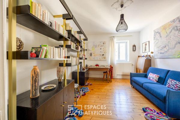 Maison de ville rénovée et son jardin