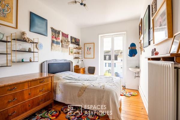 Maison de ville rénovée et son jardin