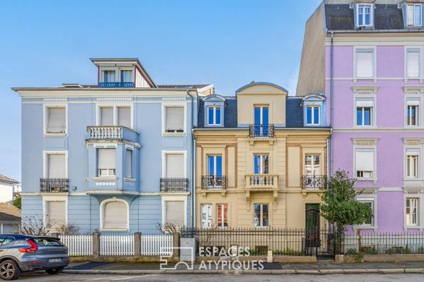 Maison de ville rénovée et son jardin