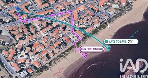 Maison à vendre 3 pièces 55 m² Valras-Plage