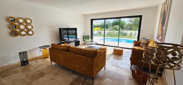 Dpt Corse (20), à vendre SOLARO Maison 138 m² piscine 7X3 à 5 min de Solenzara