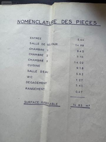 Maison à vendre à Rosières-près-Troyes dans l'Aube (10430), ref : 15309/395