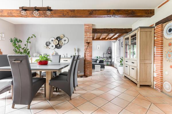 Toulousaine familiale avec piscine et dépendance à Castelnau d’Estretefonds