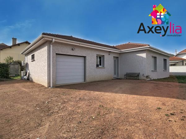 Roanne (42300) A VENDRE - ROANNE - MAISON ANNEE 2017 PLAIN PIED AVEC 3 CHAMBRES