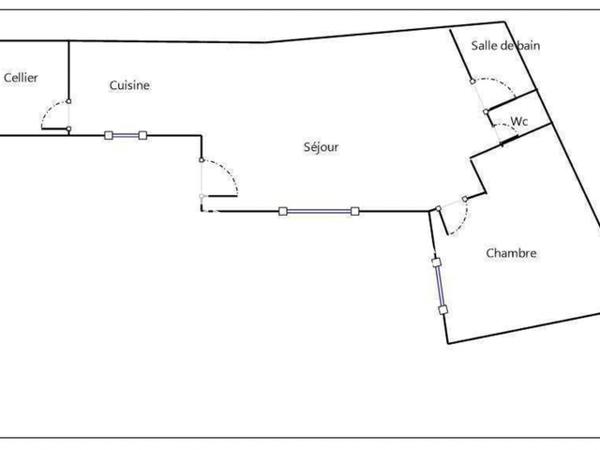 Location Appartement 2 pièces 59.31 m² - 62 RUE DE L'ALOUETTE Roubaix 59100