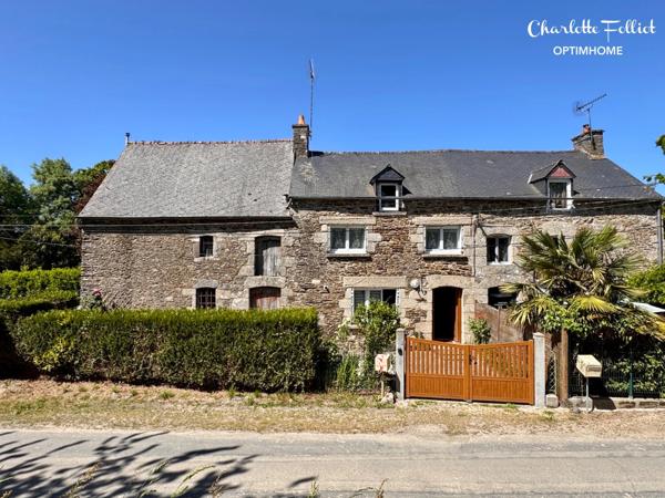 Pleurtuit – En campagne, Maison T4 avec garage, fort potentiel