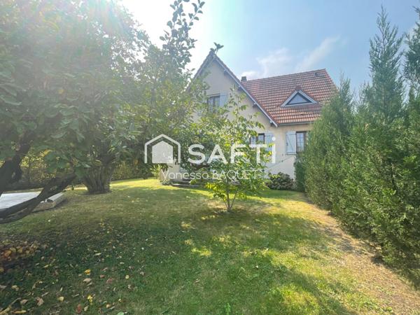 Maison familiale 6 pièces – 127 m², 3 chambres, jardin et sous-sol total