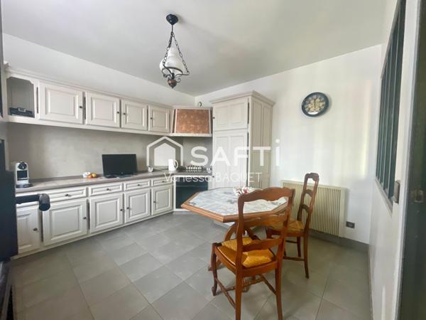 Maison familiale 6 pièces – 127 m², 3 chambres, jardin et sous-sol total