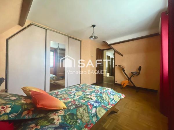 Maison familiale 6 pièces – 127 m², 3 chambres, jardin et sous-sol total