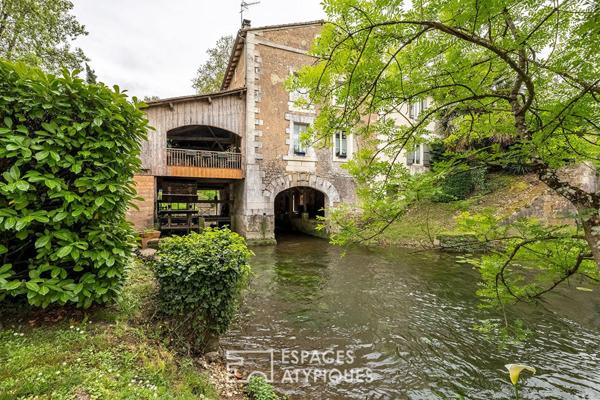 Au fil de la Dronne, moulin d’exception aux prestations uniques