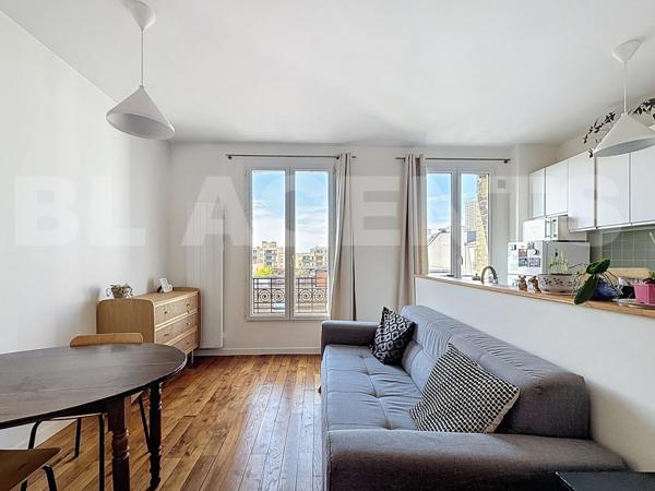 PANTIN - Appartement 3 pièces en duplex, atypique au 5ème et dernier étage - Cave