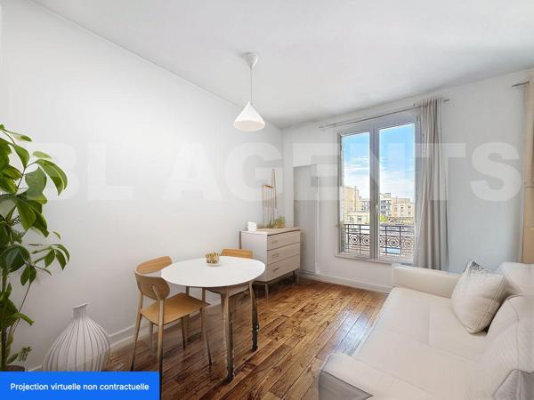 PANTIN - Appartement 3 pièces en duplex, atypique au 5ème et dernier étage - Cave