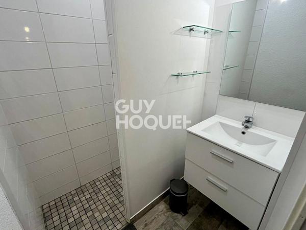 Appartement T2, meublé, avec terrasse, jardin et parking