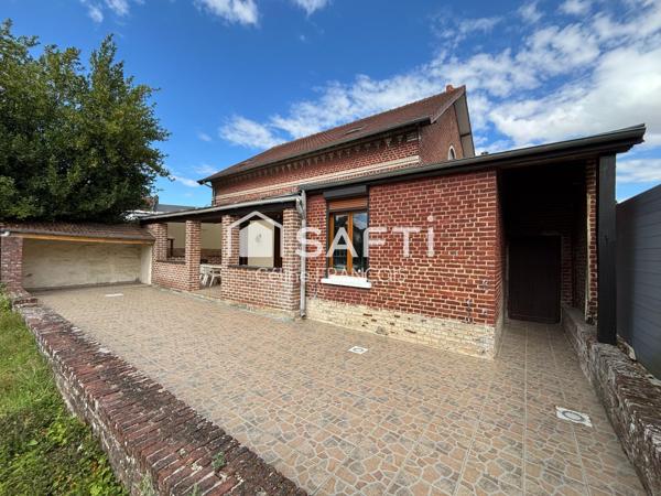 PÉRONNE – Maison lumineuse de 178 m² avec jardin